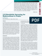 2-D Resistivity Surveying