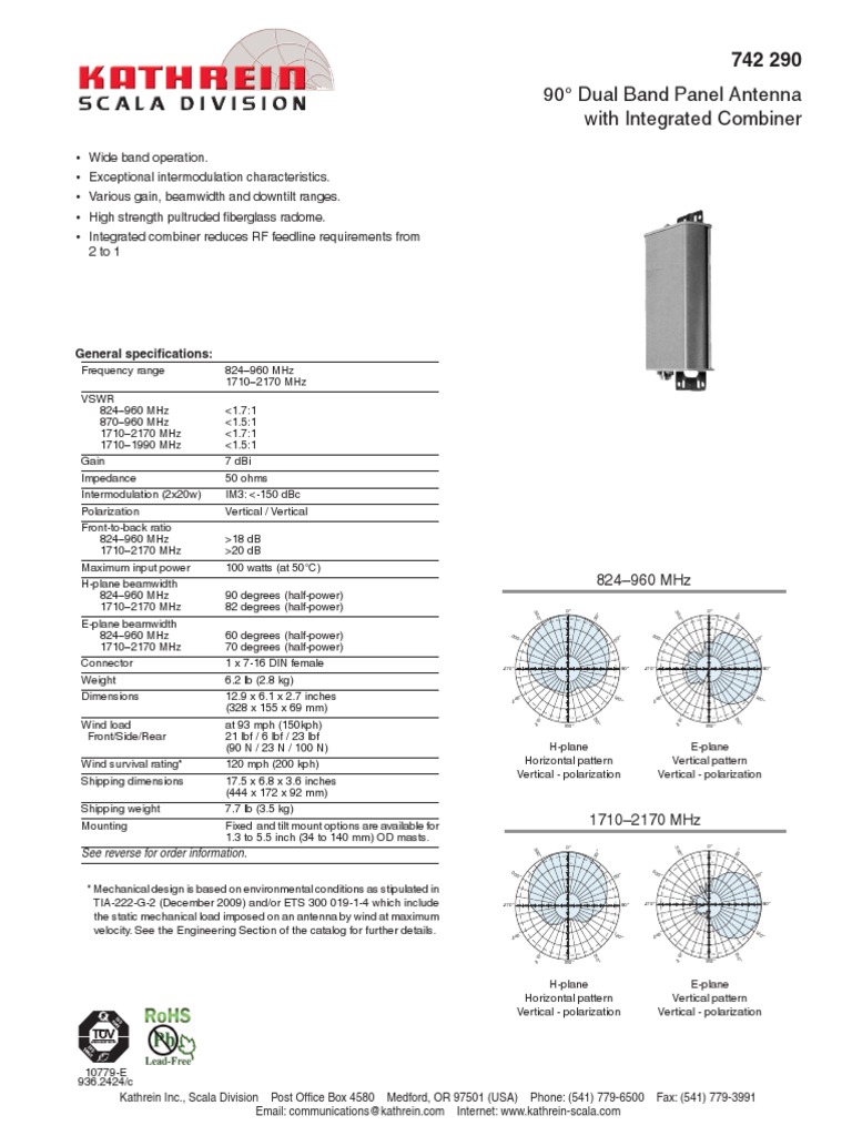 742290 | PDF | Antenna (Radio) | Electricity