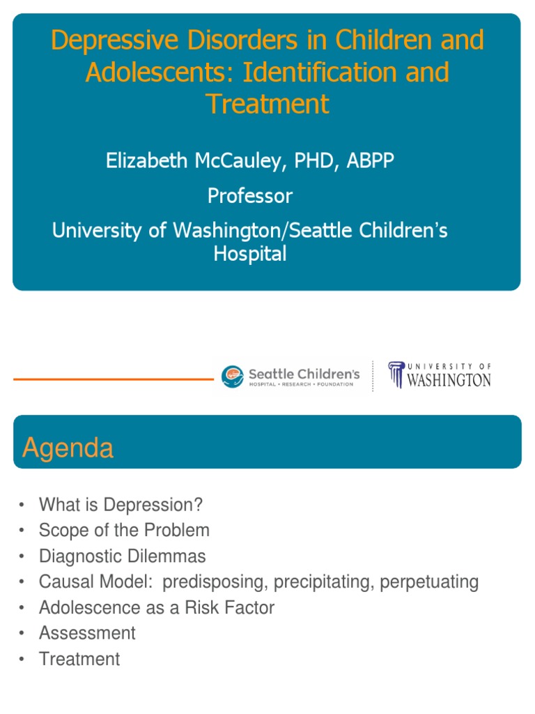 Depression in Children and Teens: Overview | PDF | Major Depressive ...