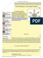 Horas Planetarias y Días Página Principal PDF