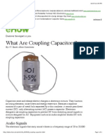What Are Coupling Capacitors