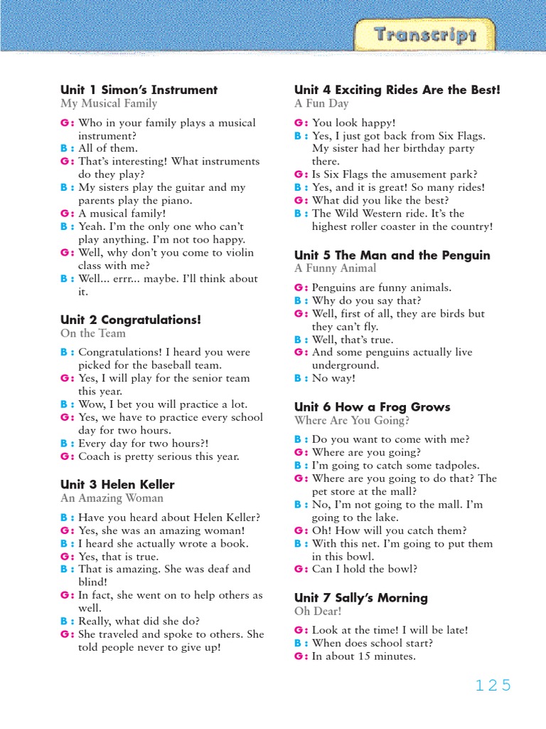 Reading Starter 3 - Transcript | PDF | Planets | Saturn