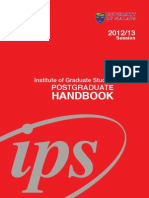 Postgrad Handbook For Web 1