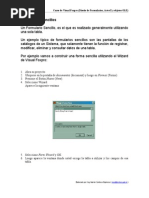 Curso VFP 5 Formularios Sencillos