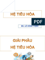 CHƯƠNG 5 - HỆ TIÊU HÓA - GP - SL - BỆNH LÝ - Dr THINH