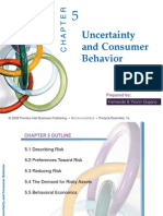 Uncertainty and Consumer Behavior: Prepared by