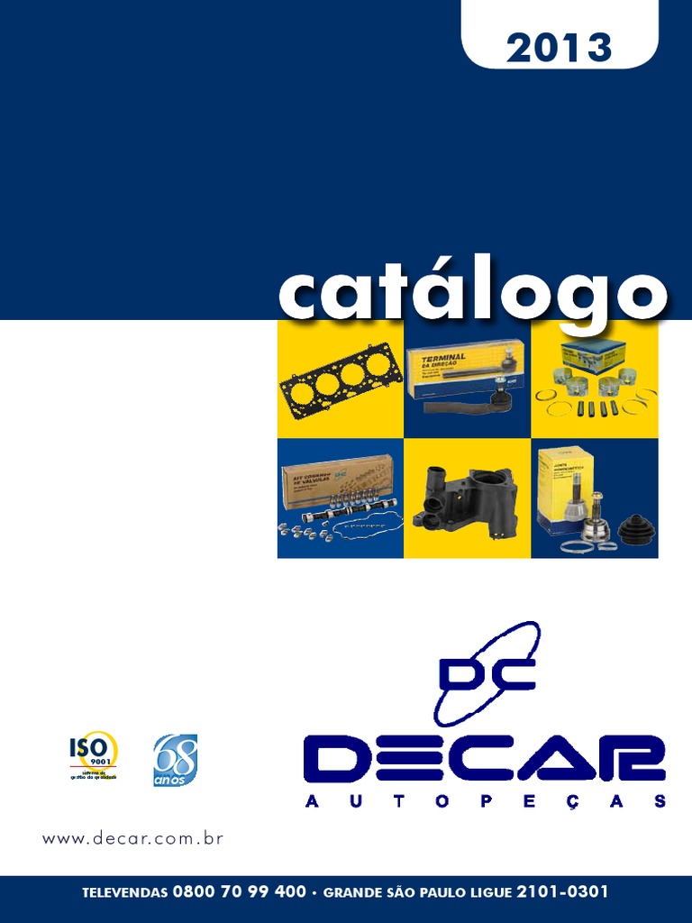 Catalogo Decar | PDF | Veículos de tração frontal | Indústria de veículos