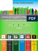 Public Services Endorsement: Certificates of Completion & Proficiency