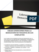 Liderazgo Democratico Diapositivas