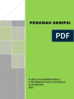 Pedoman Skripsi FK Unmul 2011