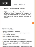 Metodologia Científica