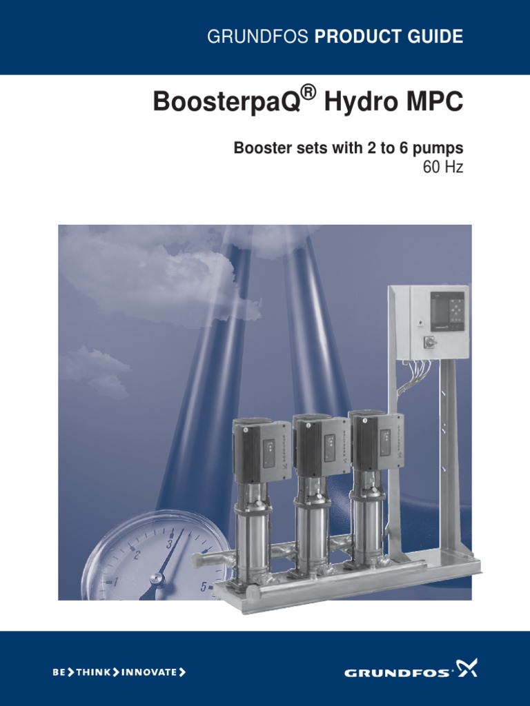 grundfos boosterpaq Pump Mechanical Engineering