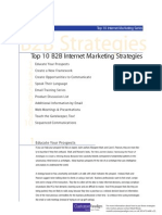 Top 10 B2B Internet Marketing Strategies