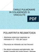 Manifestarile Pulmonare in Colagenoze Si Vasculite