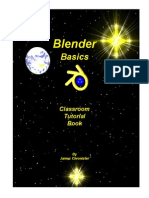 Blender Basics - Classroom Tutorial Book Part 1 (2005)