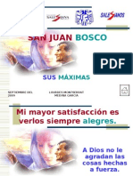 Maximas de Don Bosco