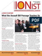 What The Assault Bill Passage Teaches Us: A Path To Victory