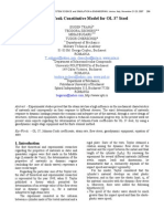 Johnson-Cook Constitutive Model For OL 37 Steel