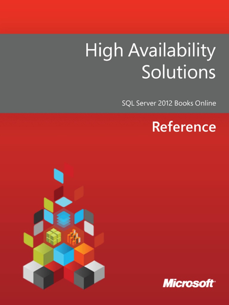 High Availability Solutions | PDF | Computer Cluster | Load Balancing ...