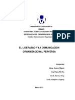 El Liderazgo y La Comunicación Perversa