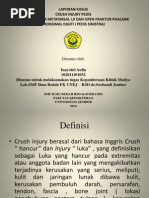 Download LaporanKasusCrushInjurybyInayatulAuliaSN207774594 doc pdf