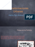 Transformaciones Urbanas