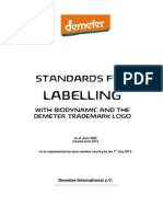 DI Labelling Stds Demeter Biodynamic 12-e
