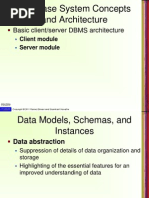 Database System Concepts and Architecture: Basic Client/server DBMS Architecture