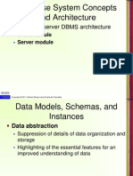 Database System Concepts and Architecture: Basic Client/server DBMS Architecture