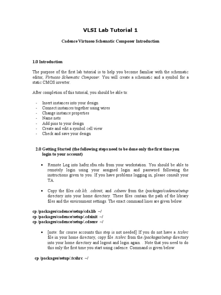 Cadence Virtuso Schematic Editor | Point And Click | Icon ...