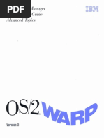 G25H-7104-00 OS2 WARP V3 Presentation Manager Programming Guide Advanced Topics Oct94