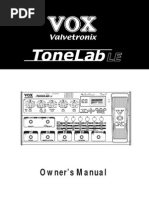 Vox Tone Lab LE (Manual)