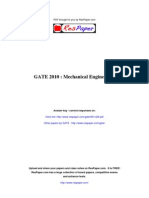 ResPaper GATE 2010 - Mechanical Engineering