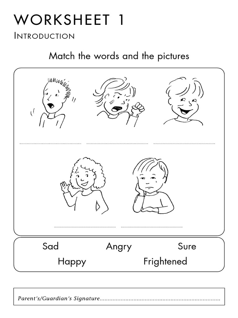 LD Worksheets English Kids Introduction | PDF