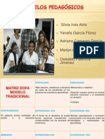 MATRIZ DOFA MODELOS PEDAGÓGICOS (Yanelis García)