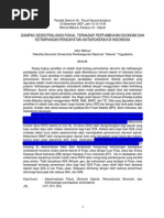 Download Dampak Desentralisasi Fiskal Terhadap Pertumbuhan Ekonomi Dan Ketimpangan Pendapatan Antardaerah Di Indonesia by Abd Rahman Hidayat SN207833269 doc pdf