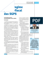 Novo Regime Fiscal SGPS