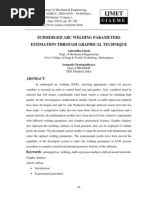 Submerged Arc Welding Parameters