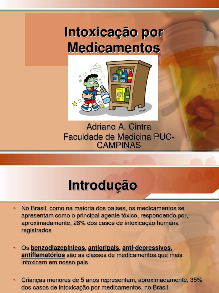 Intoxicação Medicamentosa no Brasil | PDF | Aspirina | Drogas
