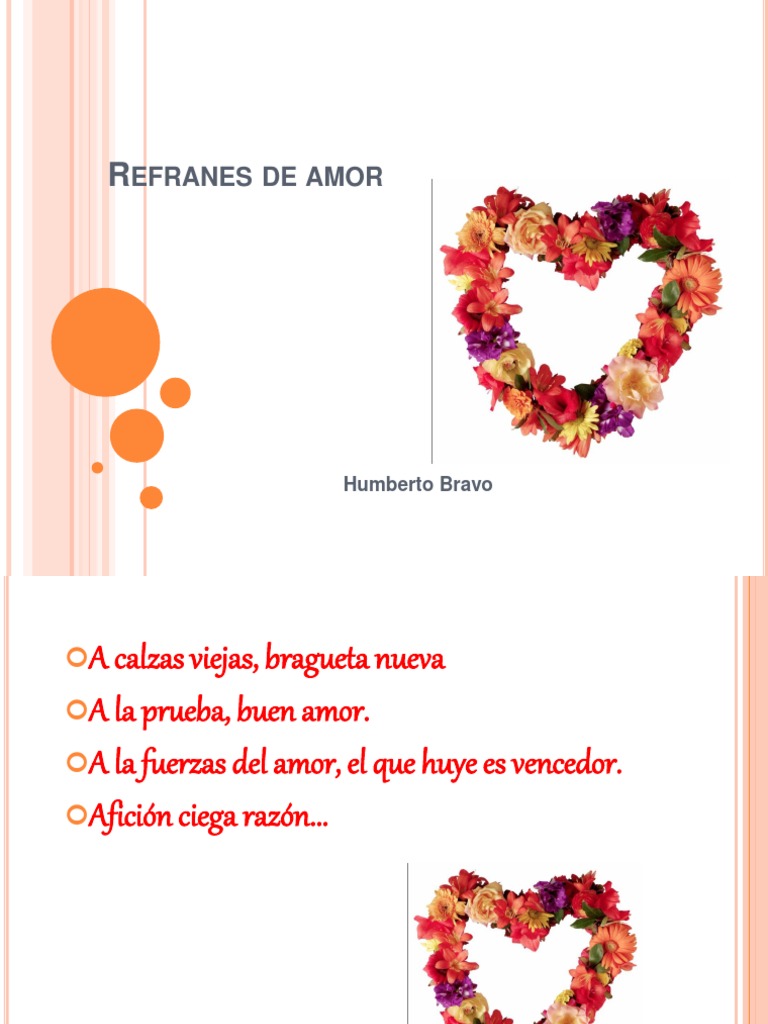 Refranes de Amor | PDF | Salud y bienestar | Novela negra, policíaca y  suspenso, image size:768x1024
