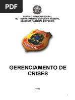 Polícia Federal gerenciamento de Crises
