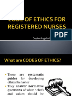 Code of Ethics For Registered Nurses