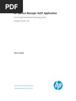 HP Service Manager Get IT Application User Guide