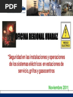 1.- Seguridad en Las Instalaciones Electricas en Establecimientos de Venta de Combustibles Liquidos