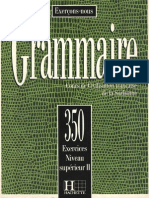 Grammaire 350 Exercices Niveau Superieur II