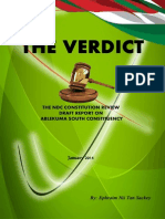 The Cover of The Verdict by Ephraim Nii Tan Sackey