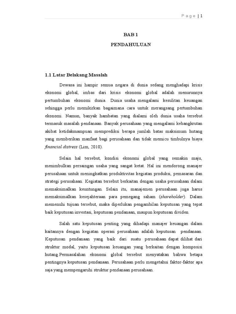 Makalah Seminar Manajemen Keuangan