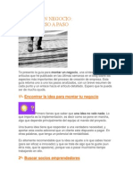 Montar Un Negocio PDF