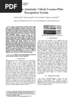 Building an Automatic Vehicle License-Plate