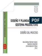 1. Diseño Del Proceso